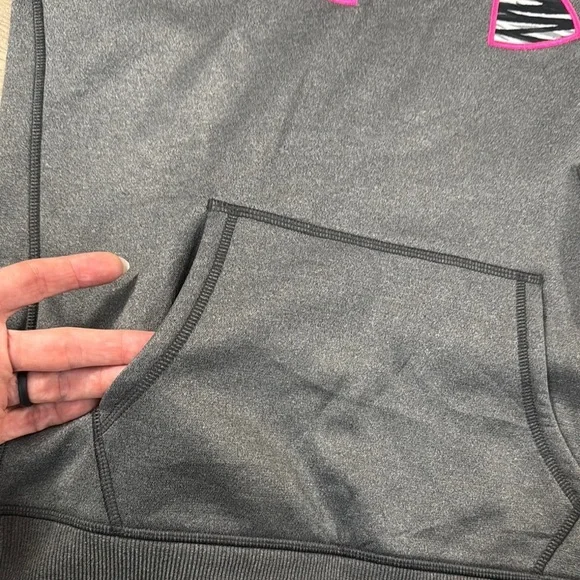 Under Armour Women’s Storm Hoodie with Pink Zebra Logo - Picture 4 of 8